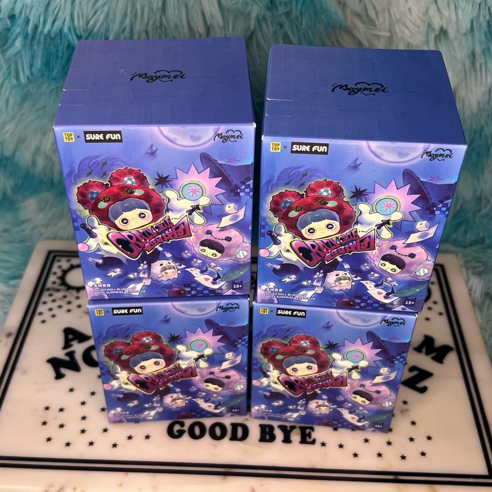 MAYMEI BUNDLE FOUR CRAZY CIRCUS BLIND BOXES UNOPENED
